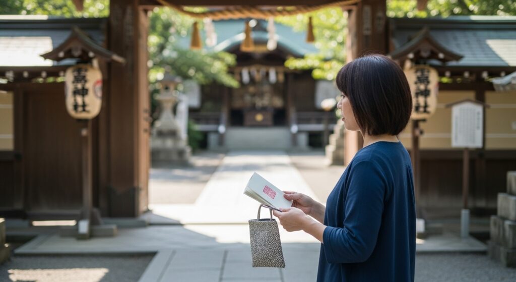 御朱印の日付の扱いを確認する資料