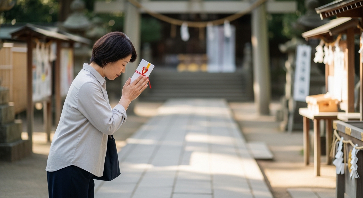 東京から伊勢神宮の動線を確認する日本人女性