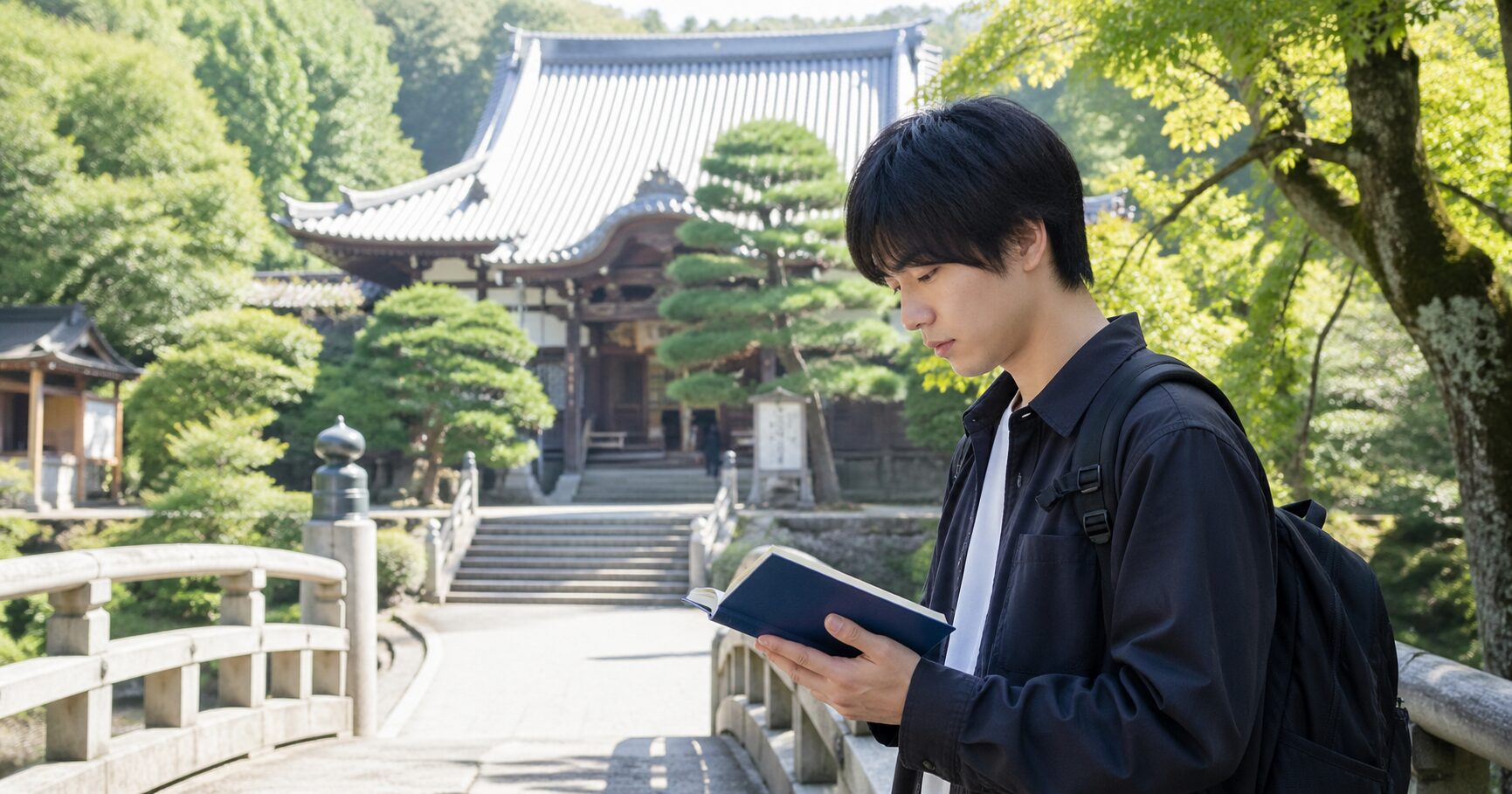 日本人男性が修善寺と修禅寺の違いを参拝で理解
