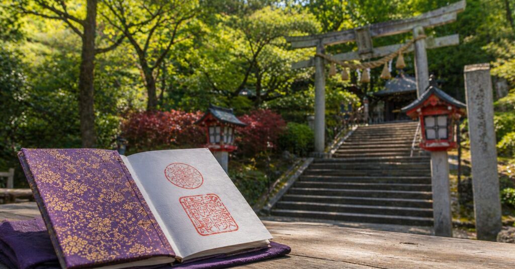 伊香保御朱印のもらい方を確認する画面