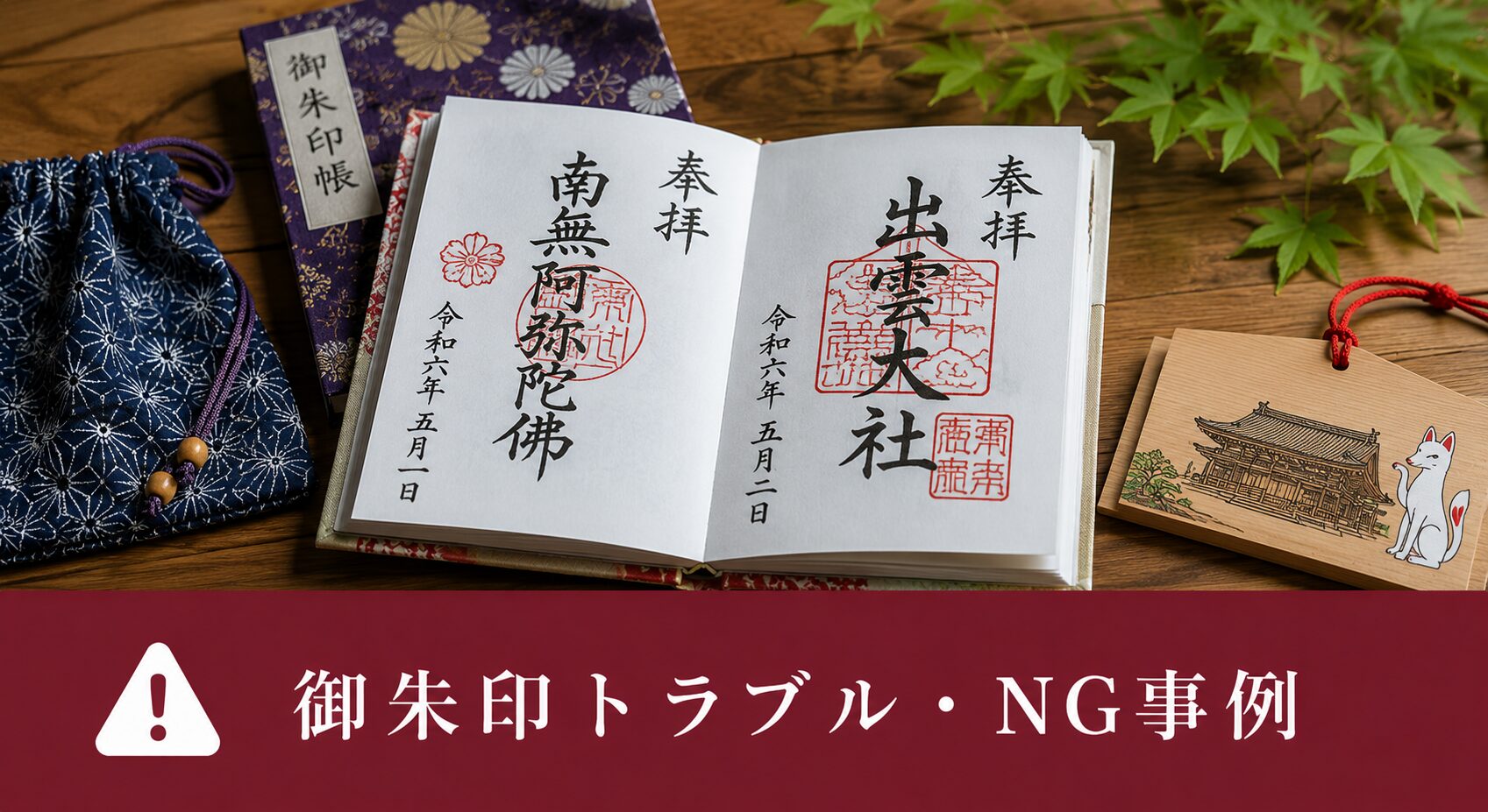 御朱印トラブル・NG事例